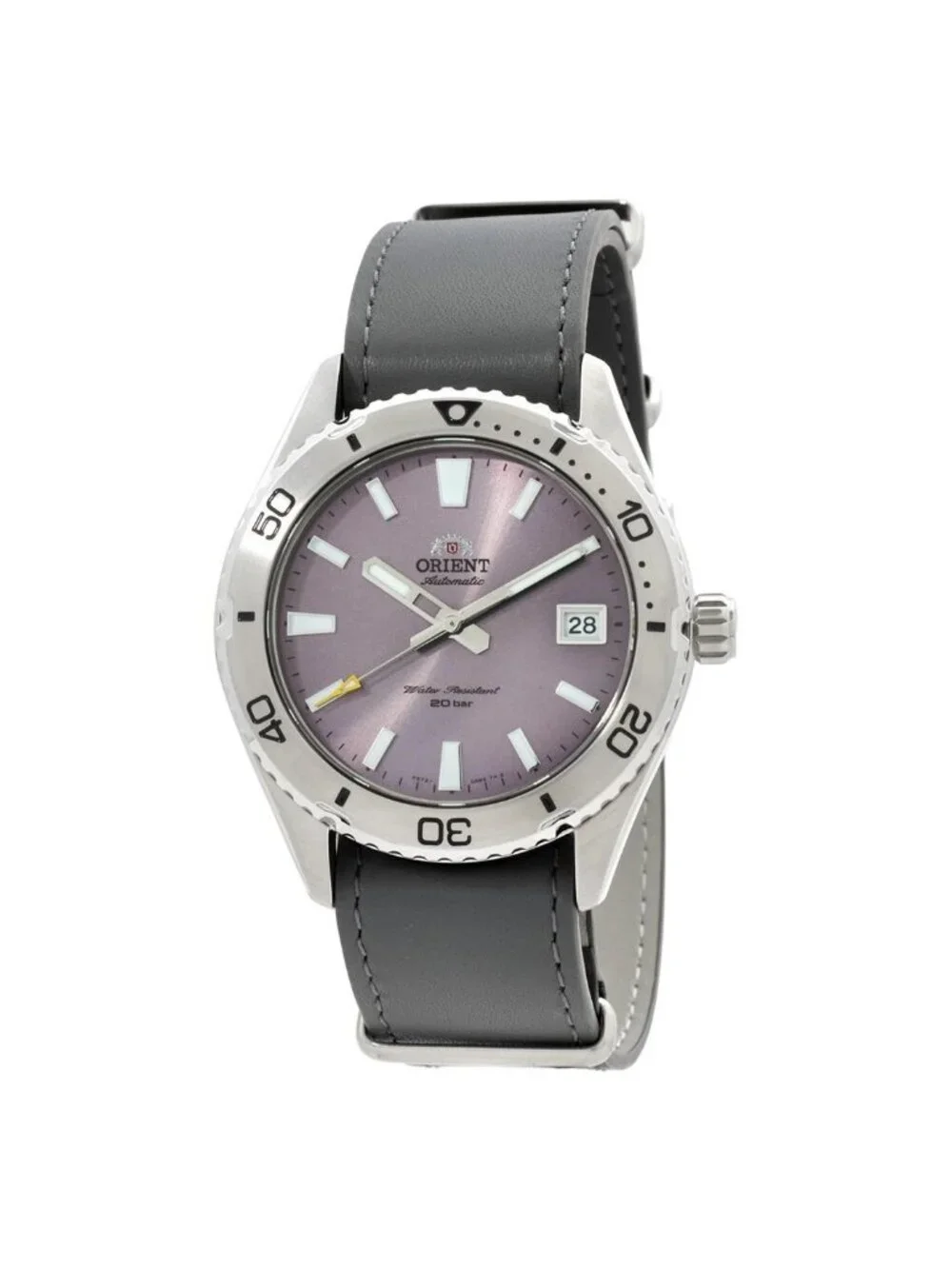 NWT Orient Sport Automatic Lilac Dial Men's Watch